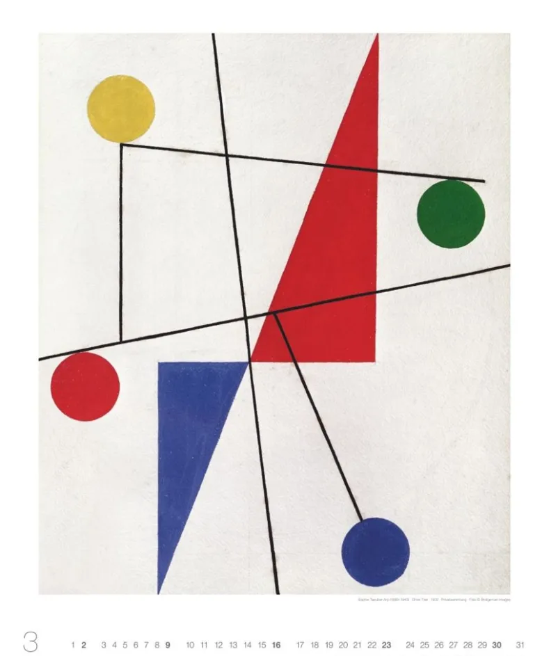 Weingarten Abstract Art Edition Kalender 2025