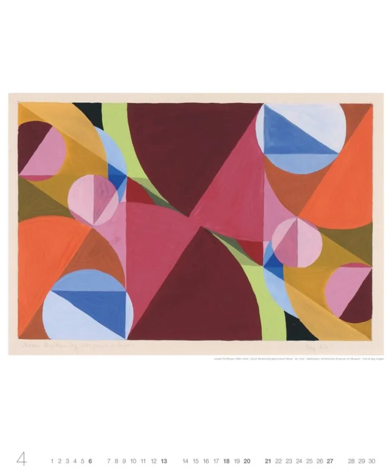 Weingarten Abstract Art Edition Kalender 2025