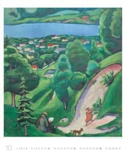 Weingarten August Macke Edition Kalender 2025