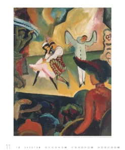 Weingarten August Macke Edition Kalender 2025