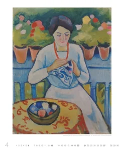 Weingarten August Macke Edition Kalender 2025