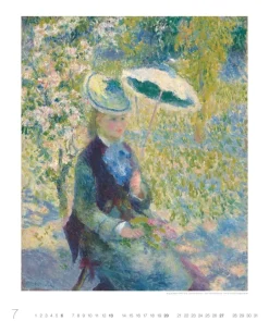 Weingarten Auguste Renoir Edition Kalender 2025