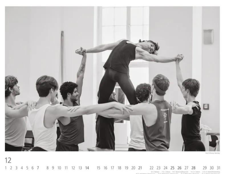 Weingarten Ballettsaal Stuttgarter Ballett Kalender 2025