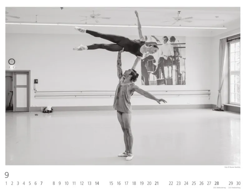 Weingarten Ballettsaal Stuttgarter Ballett Kalender 2025