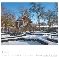 Weingarten Bauerngarten Kalender 2025