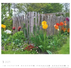 Weingarten Bauerngarten Kalender 2025