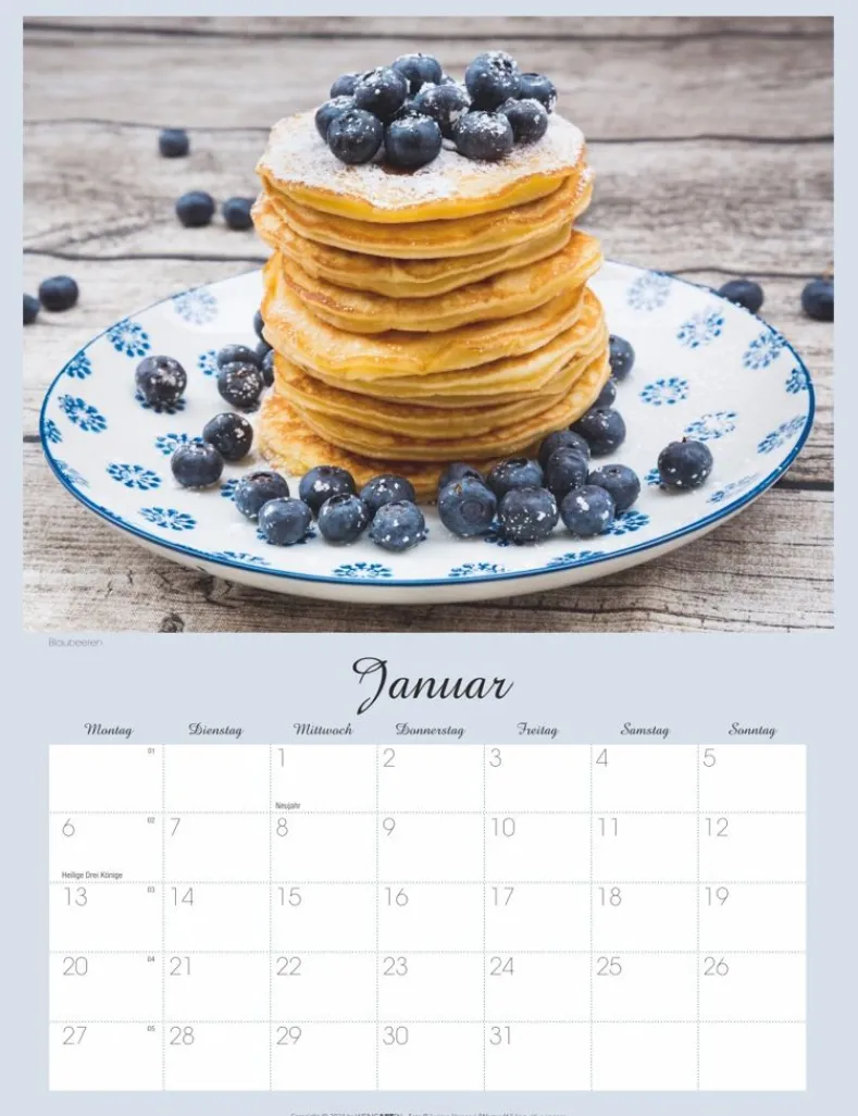 Weingarten Beeren Kalender 2025