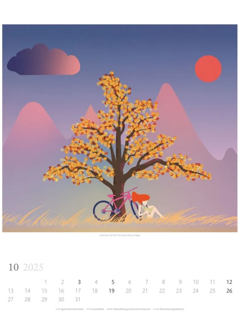 Weingarten Book Love Kalender 2025