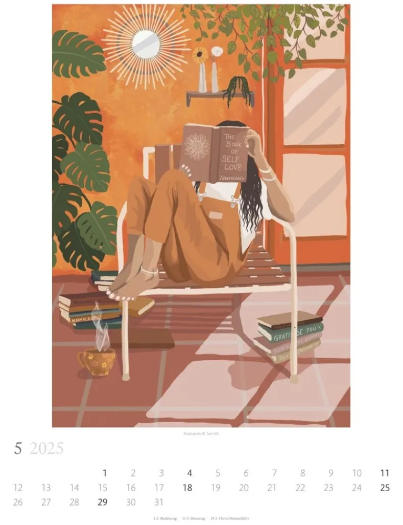 Weingarten Book Love Kalender 2025