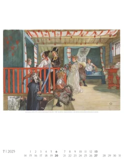 Weingarten Carl Larsson Kalender 2025