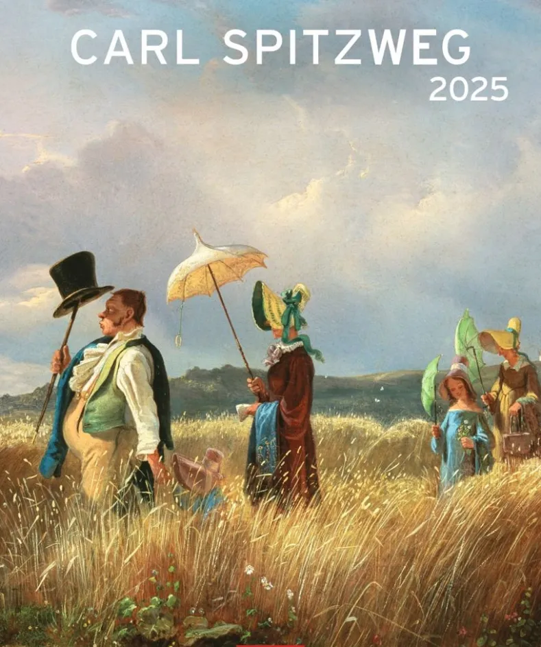 Weingarten Carl Spitzweg Edition Kalender 2025