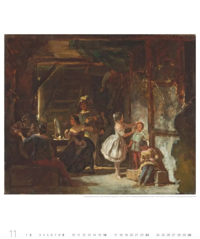 Weingarten Carl Spitzweg Edition Kalender 2025