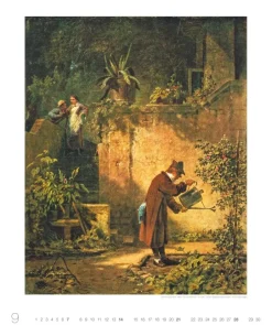 Weingarten Carl Spitzweg Edition Kalender 2025