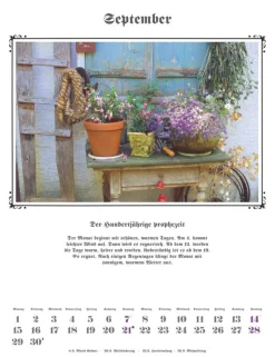 Weingarten Der Hundertjahrige Kalender 2025