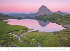 Weingarten Die Berge Kalender 2025