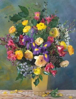 Weingarten Die Schonsten Blumenstrause Kalender 2025