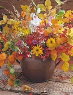 Weingarten Die Schonsten Blumenstrause Kalender 2025