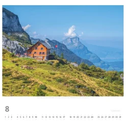 Weingarten Die Schweiz Kalender 2025