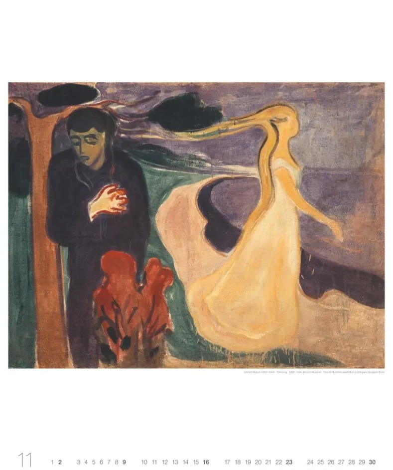 Weingarten Edvard Munch Edition Kalender 2025