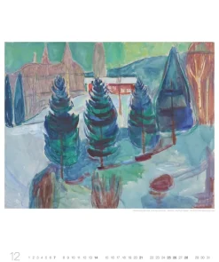 Weingarten Edvard Munch Edition Kalender 2025
