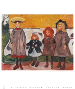 Weingarten Edvard Munch Edition Kalender 2025