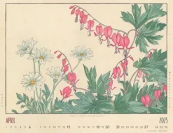 Weingarten Flower Art Kalender 2025