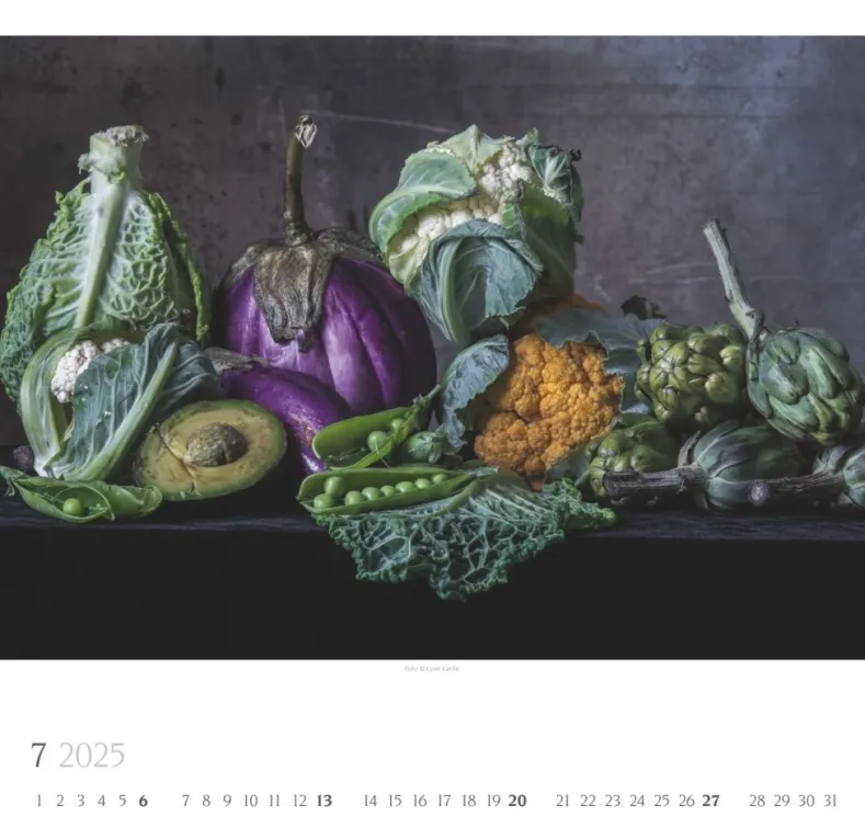 Weingarten Food Stills Lynn Karlin Kalender 2025