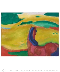 Weingarten Franz Marc Edition Kalender 2025