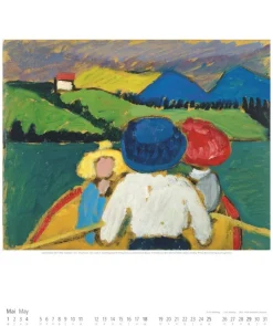 Weingarten Gabriele Munter Kalender 2025