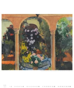 Weingarten Joaquin Sorolla Edition Kalender 2025