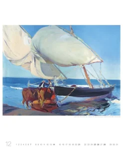 Weingarten Joaquin Sorolla Edition Kalender 2025