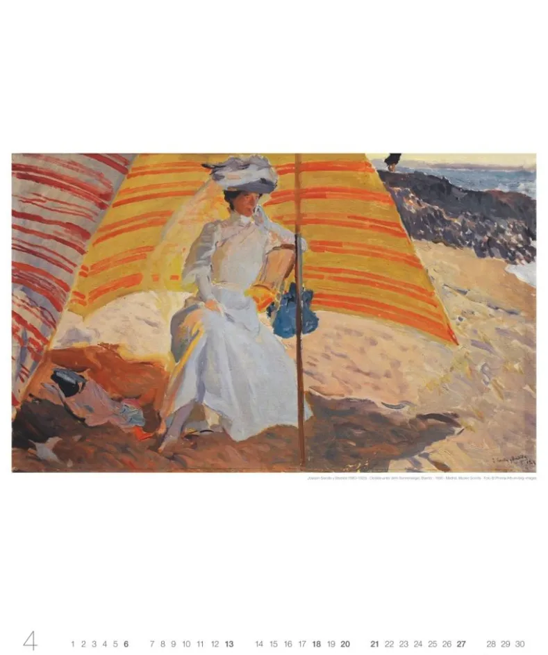 Weingarten Joaquin Sorolla Edition Kalender 2025