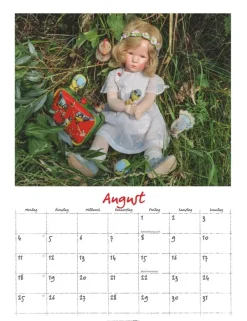 Weingarten Kathe Kruse Puppen Kalender 2025