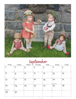 Weingarten Kathe Kruse Puppen Kalender 2025