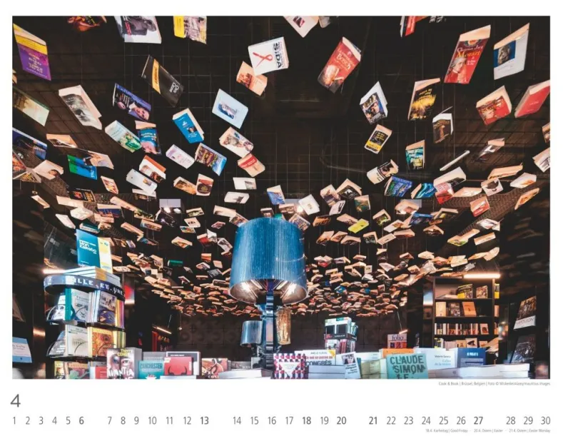Weingarten Lieblings-Buchhandlungen Kalender 2025