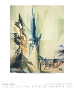 Weingarten Lyonel Feininger Kalender 2025