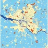 Weingarten Map Art Kalender 2025