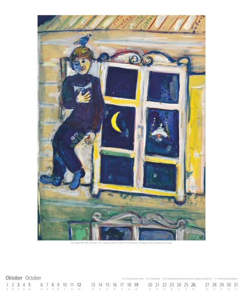 Weingarten Marc Chagall Kalender 2025