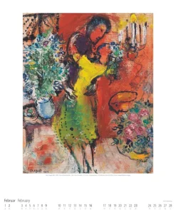 Weingarten Marc Chagall Kalender 2025