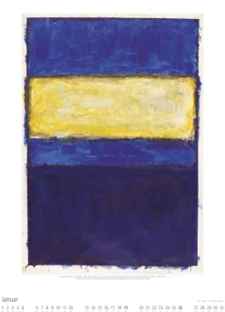 Weingarten Mark Rothko Kalender 2025