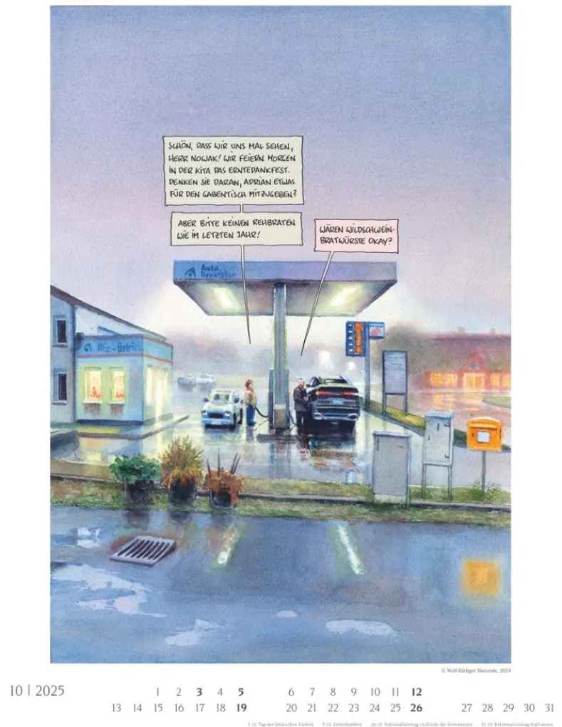 Weingarten Marunde Kalender 2025