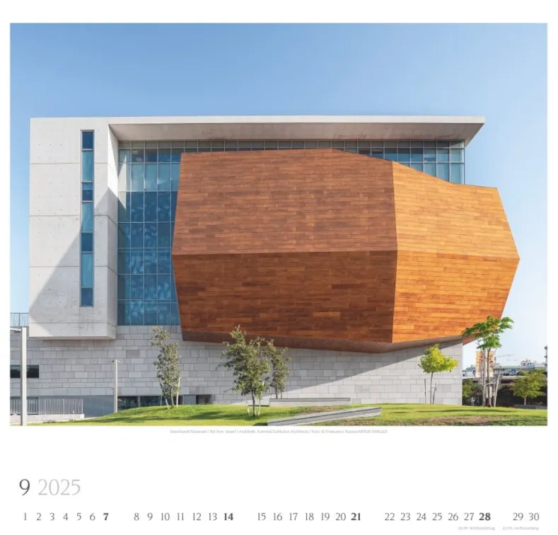 Weingarten Moderne Architektur Kalender 2025