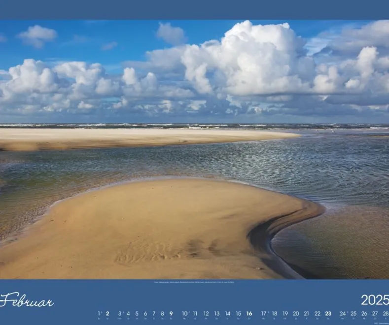 Weingarten Nordsee Kalender 2025