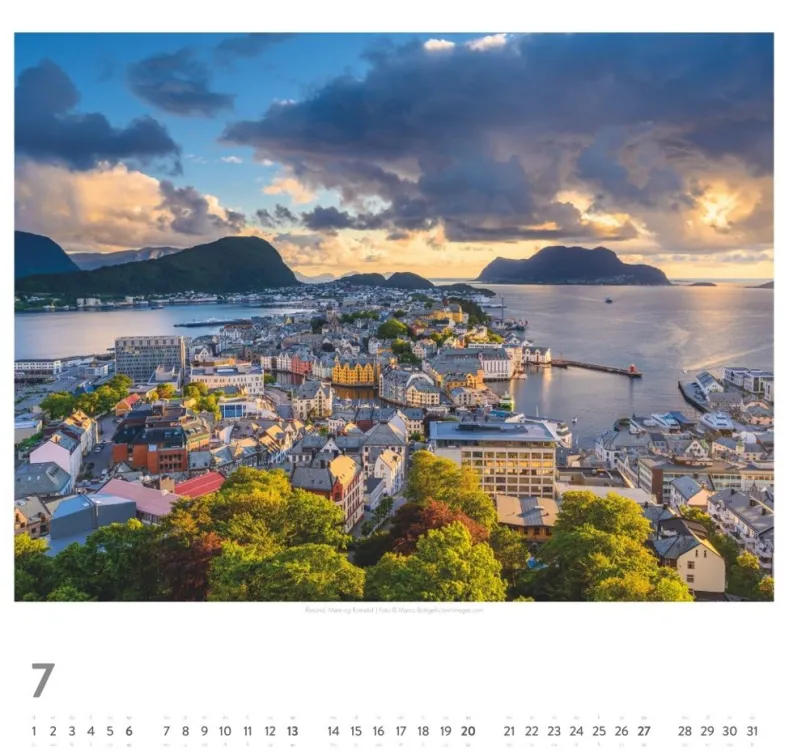 Weingarten Norwegen Kalender 2025