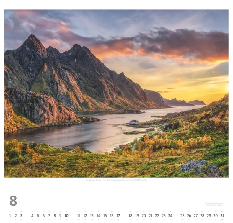 Weingarten Norwegen Kalender 2025