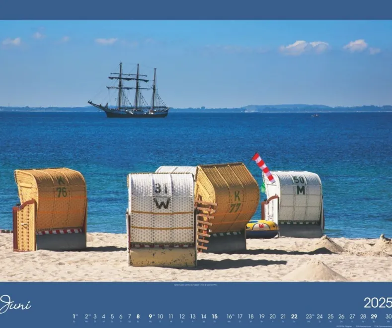 Weingarten Ostsee Kalender 2025