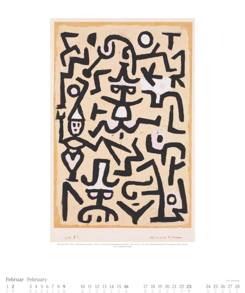 Weingarten Paul Klee Kalender 2025