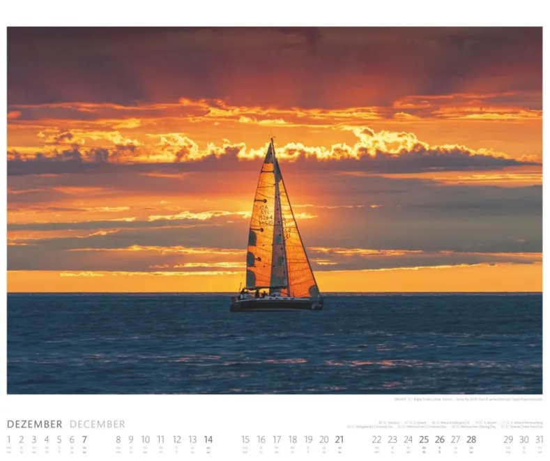 Weingarten Sailing Kalender 2025