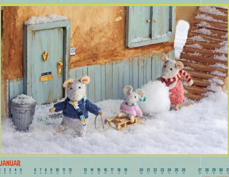 Weingarten Sam & Julia Das Mausehaus Kalender 2025