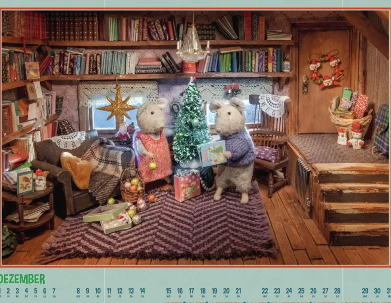 Weingarten Sam & Julia Das Mausehaus Kalender 2025